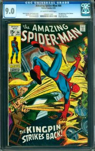 The Amazing Spider-Man #84 CGC Graded 9.0 2nd appearance of the Schemer and V...