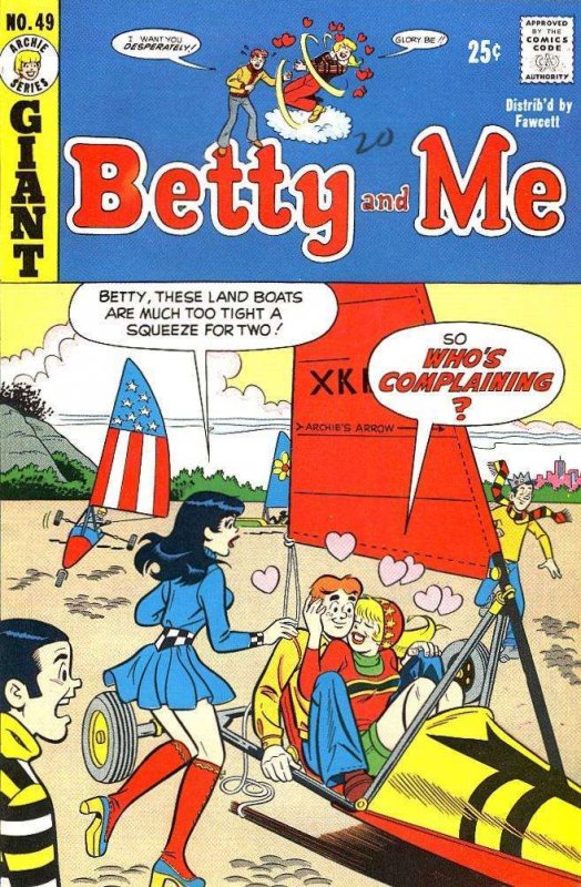 Betty And Me #49 GD ; Archie | low grade comic June 1973 Giant Series