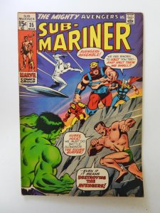 Sub-Mariner #35 (1971) FN condition