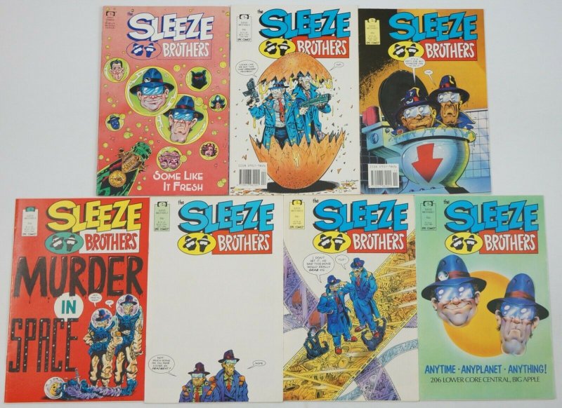 Sleeze Brothers #1-6 FN/VF complete series + Some Like It Fresh - BLUES BROTHERS 