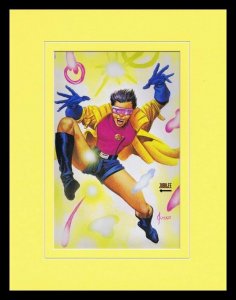 X Men Jubilee 1993 Framed 11x14 Marvel Masterpieces Poster Display