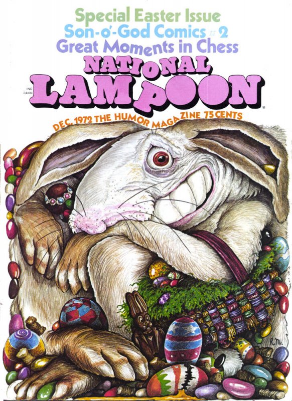 National Lampoon #33 FAIR ; National Lampoon | low grade comic December 1972 Eas