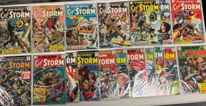 Captain Storm (1964) #1-18 Complete Set (VG/F/VF) DC Comics   Novick|Kanigher