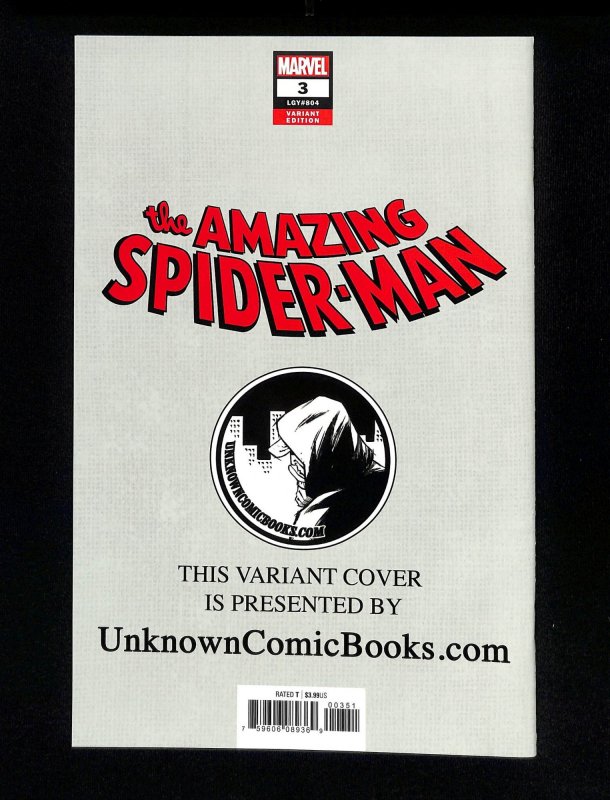 Amazing Spider-Man (2018) #3 Kirkham Variant