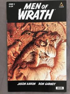 MEN OF WRATH - Six (6) Issue Lot - #1, #1 (2nd), #2, #3, #5, #5 Variant - Aaron