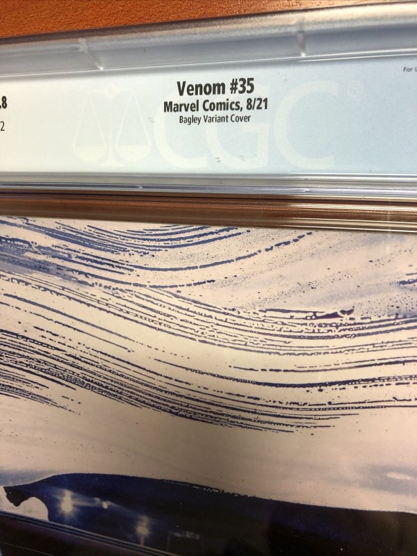 Venom # 35 (CGC 9.8) Bagley Variant Cover