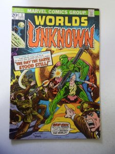 Worlds Unknown #3 (1973) FN Condition