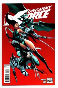 Uncanny X-force #1 - J Scott Campbell Midtown Comics Variant NYCC - 2010 - NM