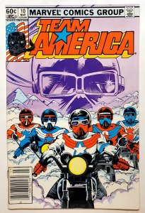 Team America #10 Newsstand (March 1983, MArvel) 8.5 VF+