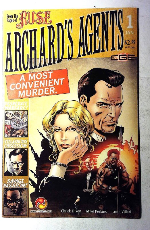Archard's Agents #1 (2003) CrossGen Entertainment 1st Print Comic Book