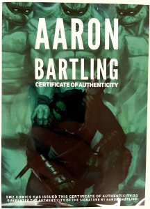 ?~DC~DETECTIVE COMICS #27~WHATNOT ~AARON BARTLING VARIANT~?~SIGNED w/COA~?~?