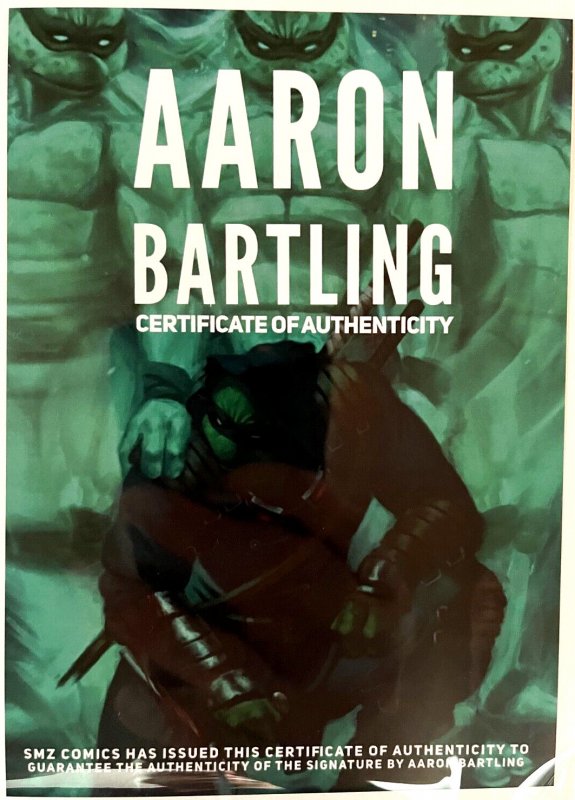 ?~DC~DETECTIVE COMICS #27~WHATNOT ~AARON BARTLING VARIANT~?~SIGNED w/COA~?~?