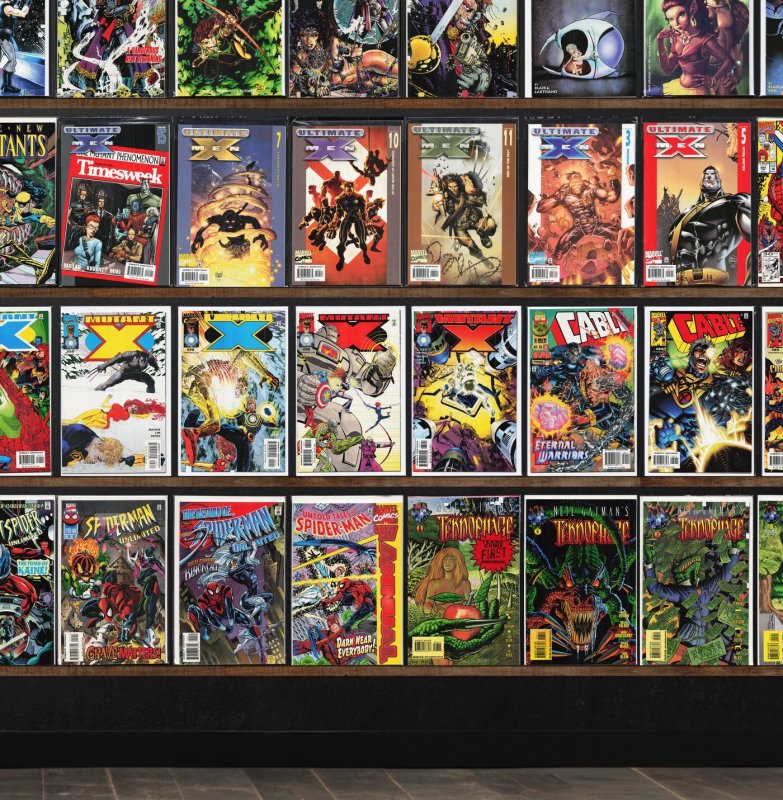 Huge Lot 150+ Comics with Grimjack, Ultimate X-Men, Cable & More!