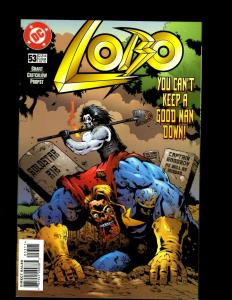 Lot of 12 Lobo DC Comic Books #49 50 51 52 53 54 55 56 57 58 59 60 J407