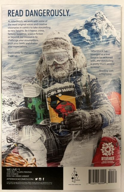 We Live #1 Fourth Print Cover Stan Yak Virgin (2020)