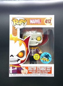 Funko Pop! Doctor Strange (Ghost Rider) #412, Marvel, GITD LA Comic Con Excl.