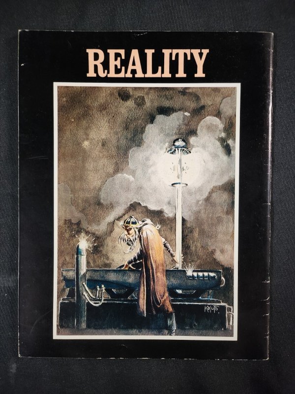 1971 REALITY #2 Fanzine (6.0/6.5) Larry Todd Cover, Mike Kaluta, B. Wrightson