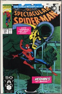 The Spectacular Spider-Man #178 (1991) Spider-Man [Key Issue]