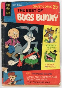 Best of Bugs Bunny #2 VINTAGE 1968 Gold Key Comics