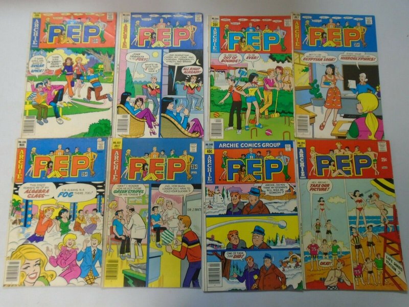 Bronze age Archie Comics PEP lot 27 different avg 5.0 VG FN