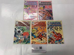 5 Official Handbook Marvel Universe MARVEL comic books #5 6 7 8 9 72 RC3