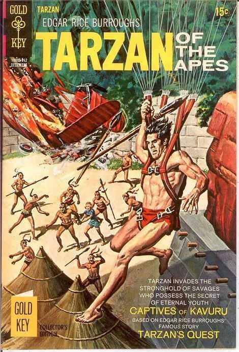 TARZAN 189 VF  December 1969 COMICS BOOK
