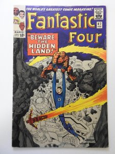Fantastic Four #47 (1966) VG Condition! Moisture stain