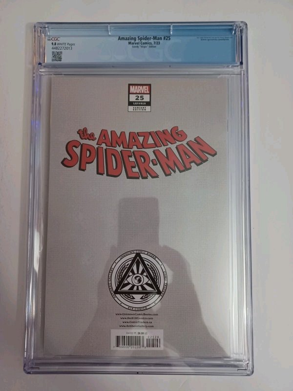 Amazing Spider-man #25 Szerdy Virgin Edition - 2023 - CGC 9.8