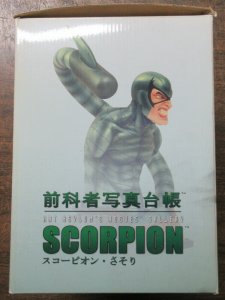 Scorpion Spider-Man Art Asylum Rogue's Gallery Bust Figure Spiderman Japan Rare 699788210437