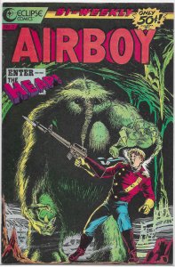 Airboy # 3 VG (Eclipse) Dixon/Woch, Truman cover