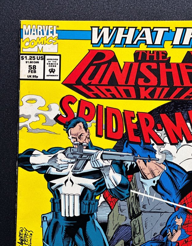 What If...? #58 (1994) Cvr swipe of 'The Amazing Spider-Man' #129 -...