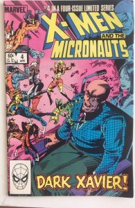 The X-Men and The Micronauts #4 Direct Edition (1984)