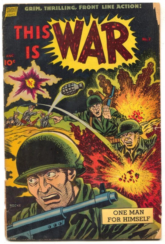 This Is War #7 1952-1-Korean War- Alex Toth G