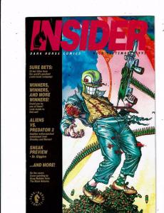 Lot of 10 Insider Dark Horse Comic Books #6 7 8 9 10 11 14 16 18 26  MS11