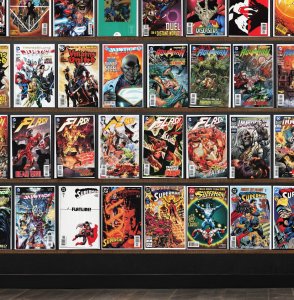 Huge Lot 150+ Comics with Superman, Aquaman, Justice League & More!