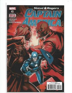 STEVE ROGERS CAPTAIN AMERICA #3 2017 Marvel Comics NM   nw117