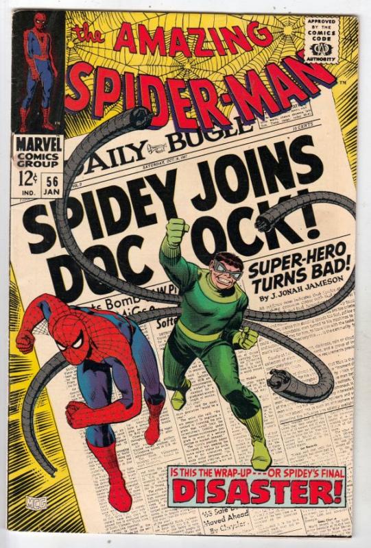 Amazing Spider-Man #56 (Jan-68) VF+ High-Grade Spider-Man, Aunt May