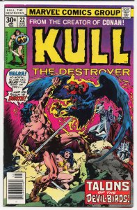 Kull the Destroyer #22 (1977) Kull