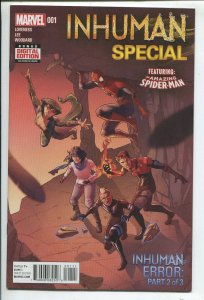 Inhumans Special #1 & Variant - Set of 2 - (Grade VF Or Better) 2015