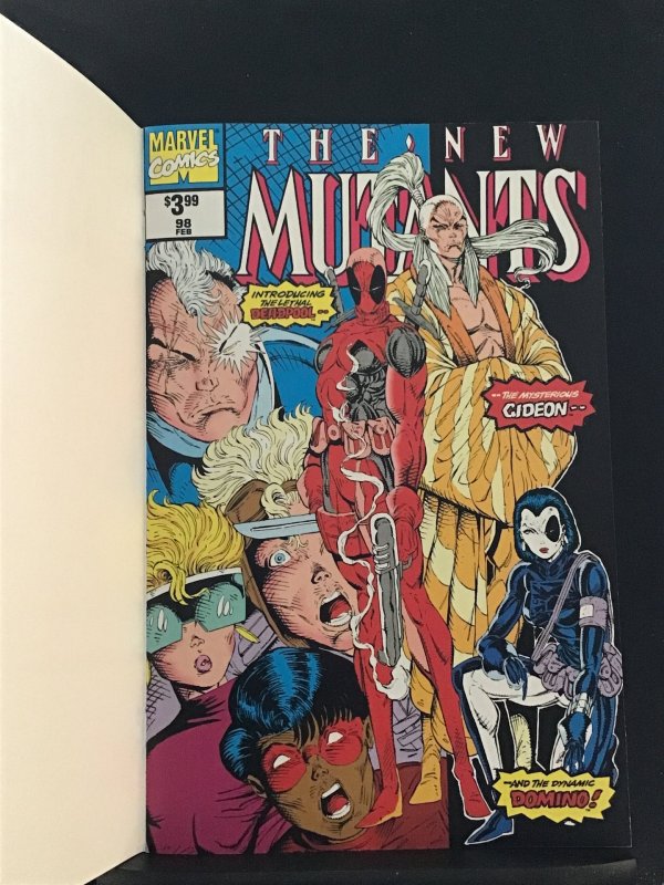The New Mutants #98 Facsimile Blank limited to 3000