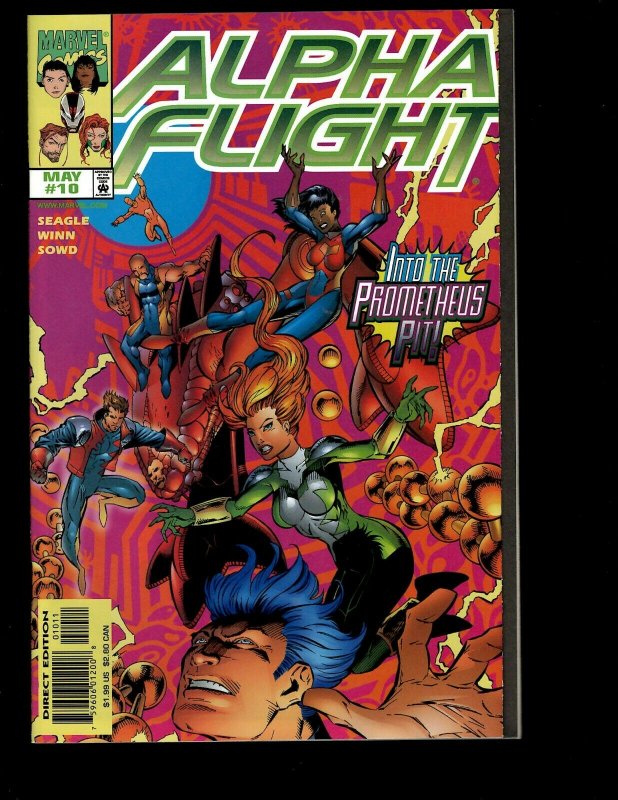 12 Alpha Flight Marvel Comics 1 2 3 4 5 6 8 10 11 12 13 14 Wolverine Canada GK16