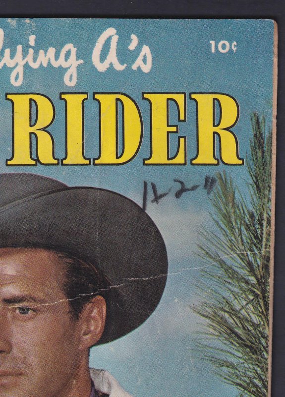 Flying A's Range Rider #5 4.0 VG Dell Comic - Mar 1954