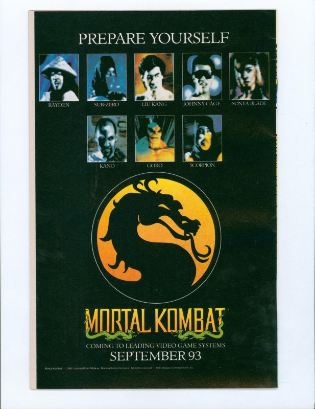 X-Men 23 Rear gatefold cover