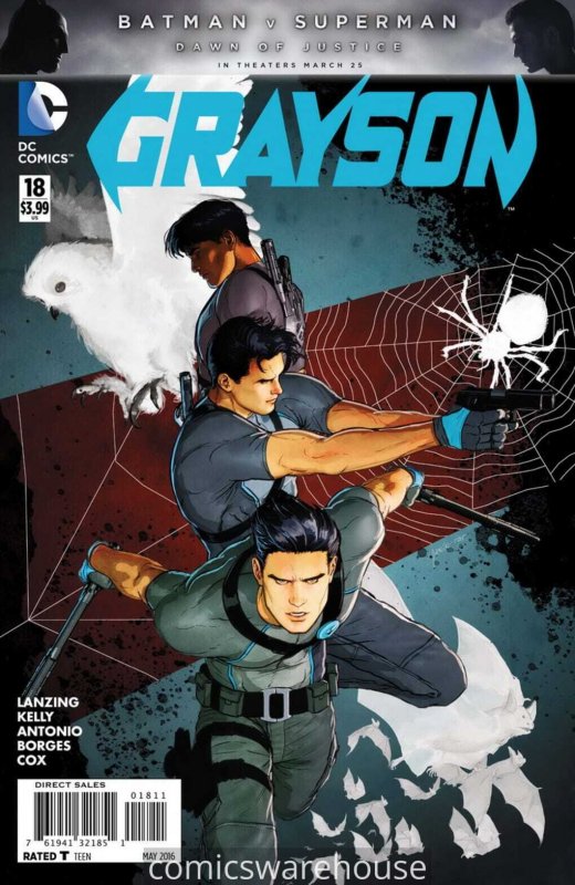 GRAYSON (2014 DC) #18 NM A54052