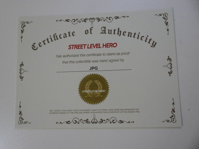 Ninja Funk #1 Variant Edition Signed W/COA VF/NM Condition