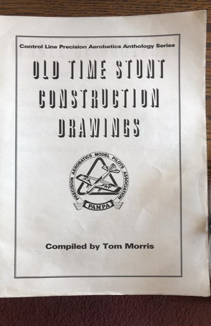 Old time stunt construction drawings, precision aerobatics plans,Morris,79p