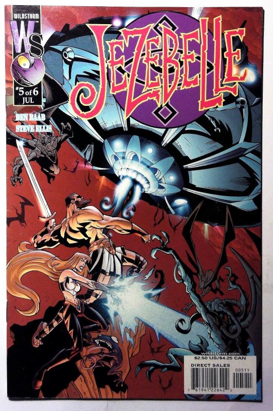 Jezebelle #5 (2001) Wildstorm 1st Print Comic Book