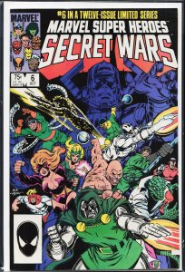 Marvel Super Heroes Secret Wars #6 (1984) Buckaroo Banzai [Key Issue]