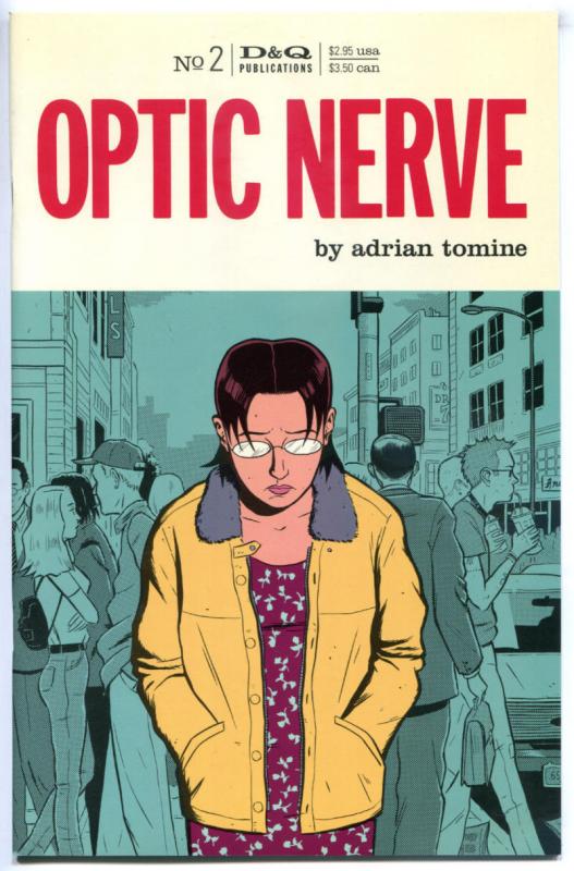OPTIC NERVE #2, NM, Adrian Tomine, 1995,Drawn and Quarterly,more indies in store