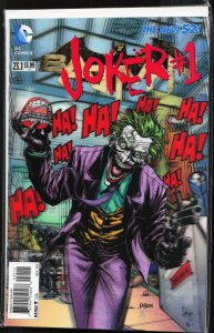 Batman #23.1 Second Print Cover (2013) Joker